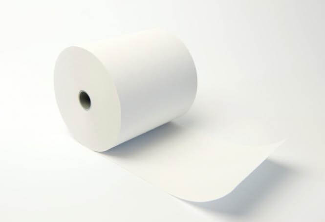 20 EC-Rollen 57x46x12, 25 m, ohne BPA mit VERIFONE-Aufdr.