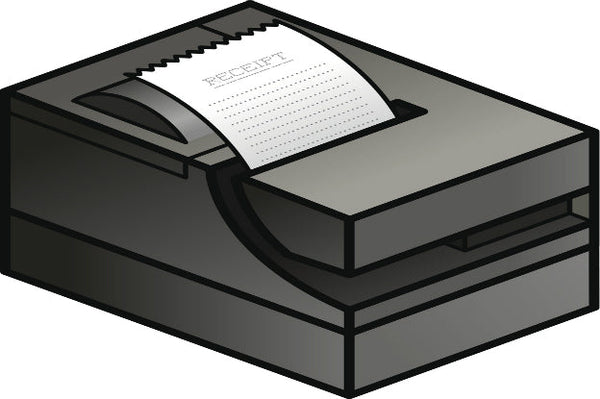 Illustration eines Epson T88V Bondruckers