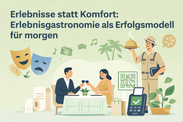 🎭 Erlebnisse statt Komfort: Erlebnisgastronomie als Erfolgsmodell für morgen
