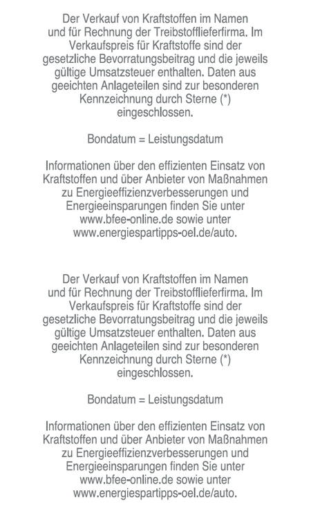 40 Thermorollen 80x80x12, 80 m mit Tankstellen-Aufdruck, ohne Bisphenol-A (BPA)