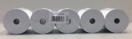 50 Kassenrollen 70x70x12, 40 m wf