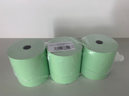 30 farbige Thermorollen 80x80x12, 78 m, 55g, ohne Bisphenol-A (BPA), grün